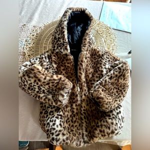 Fashion Nova Sherpa jacket size 5/6